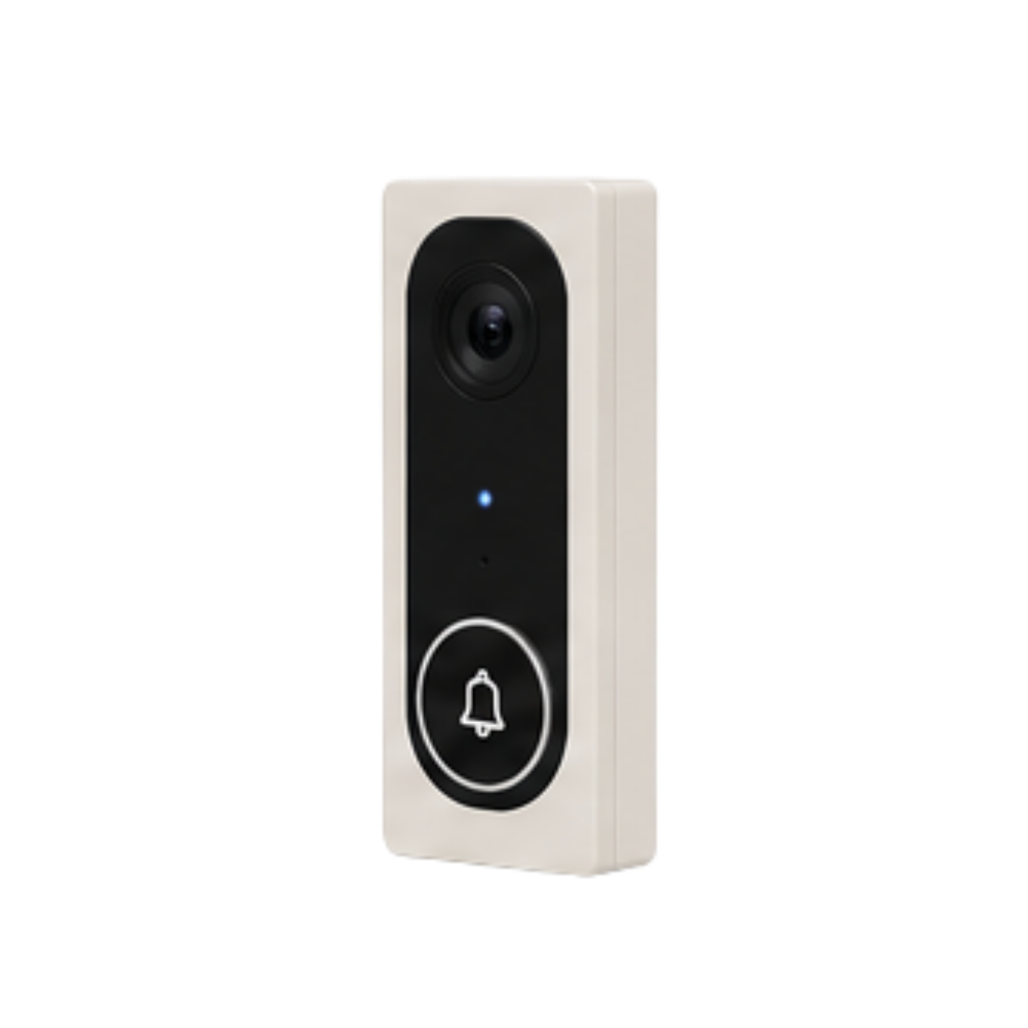 Video Doorbell in Warm Sand